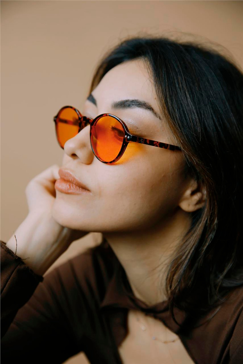 Voliny Leopard Orange Güneş Gözlüğü