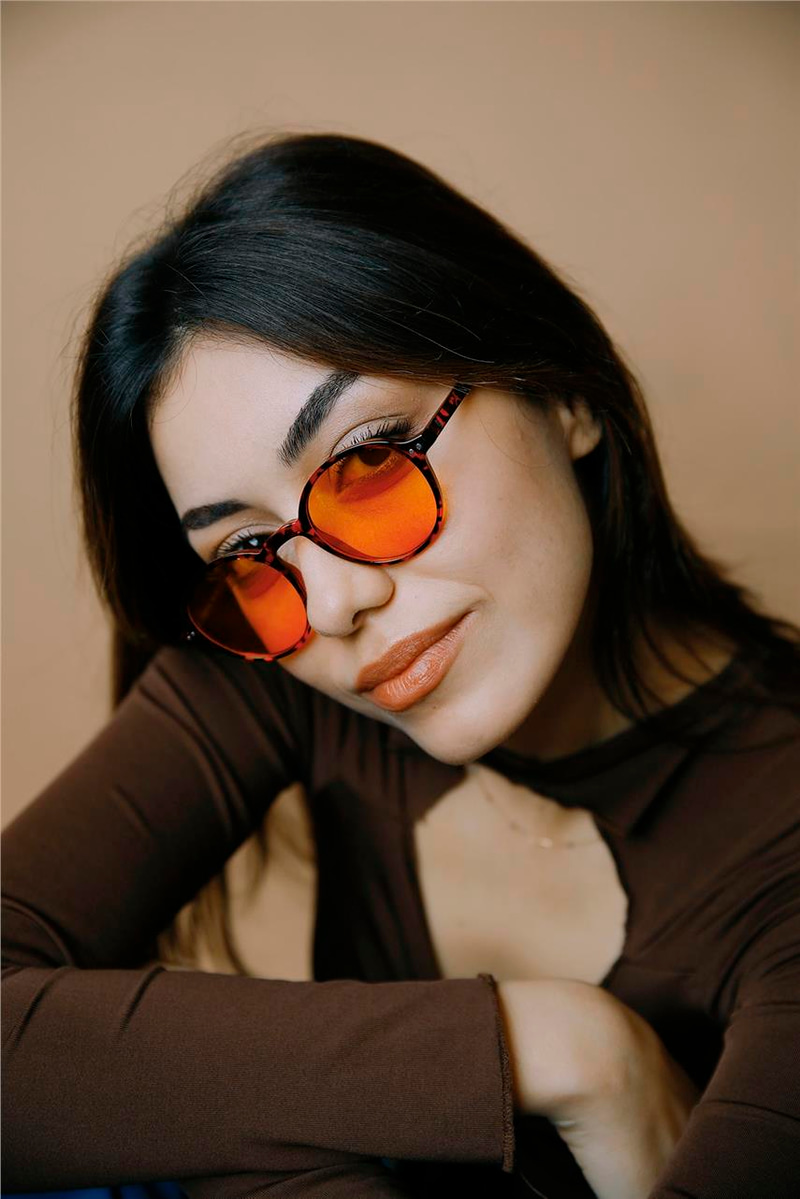 Voliny Leopard Orange Güneş Gözlüğü