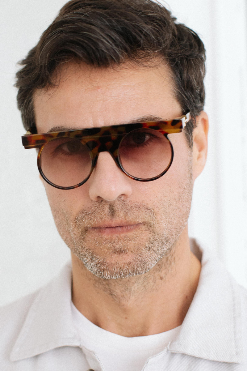 Wouter Leopard Erkek Güneş Gözlüğü