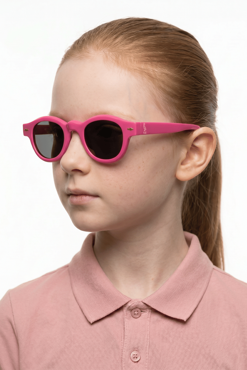 Yecil Dark Pink Kız Çocuk Güneş Gözlüğü