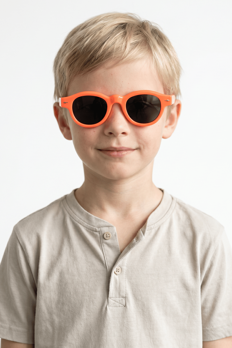 Yecil Orange Black Erkek Çocuk Güneş Gözlüğü