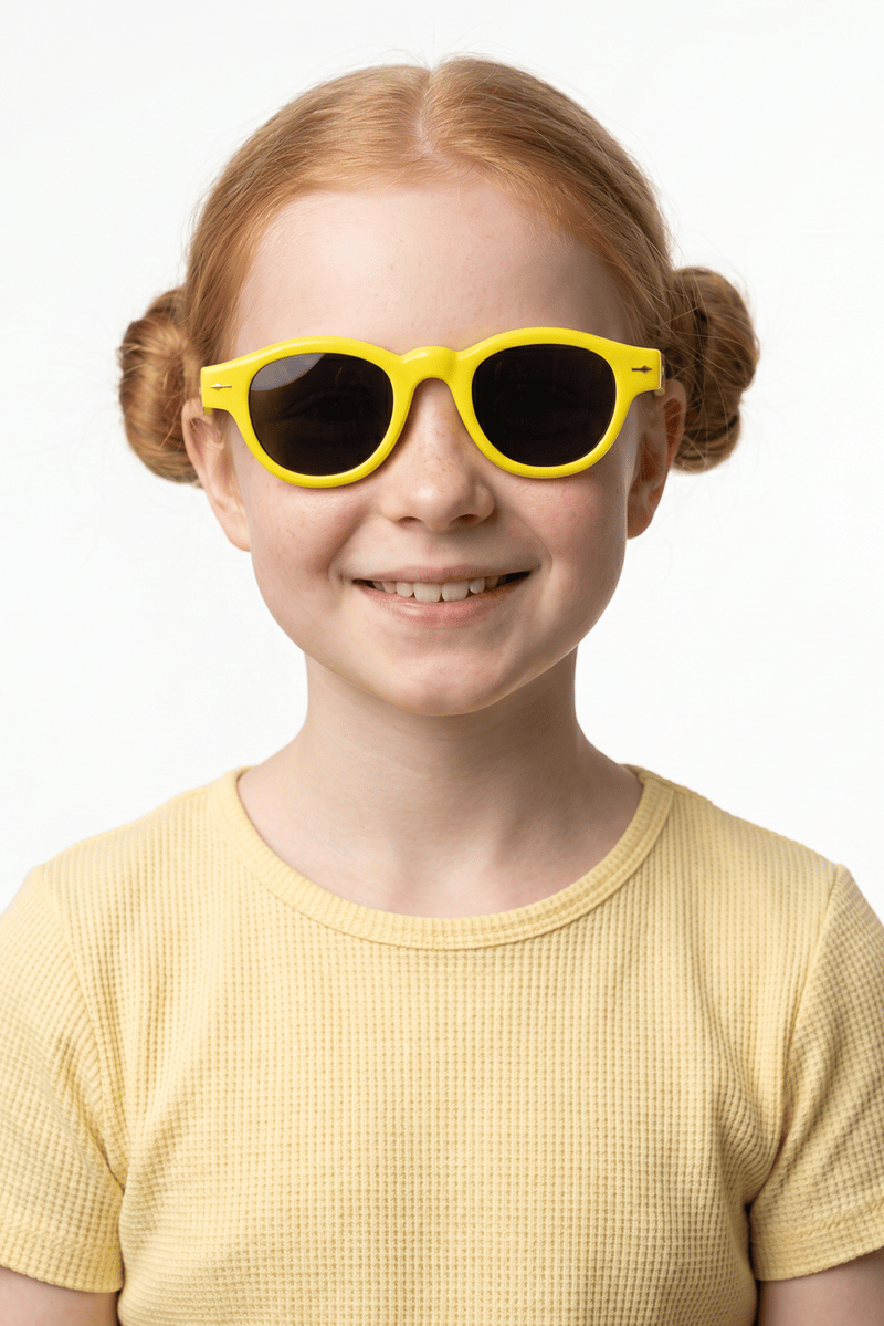 Yecil Yellow Black Kız Çocuk Güneş Gözlüğü