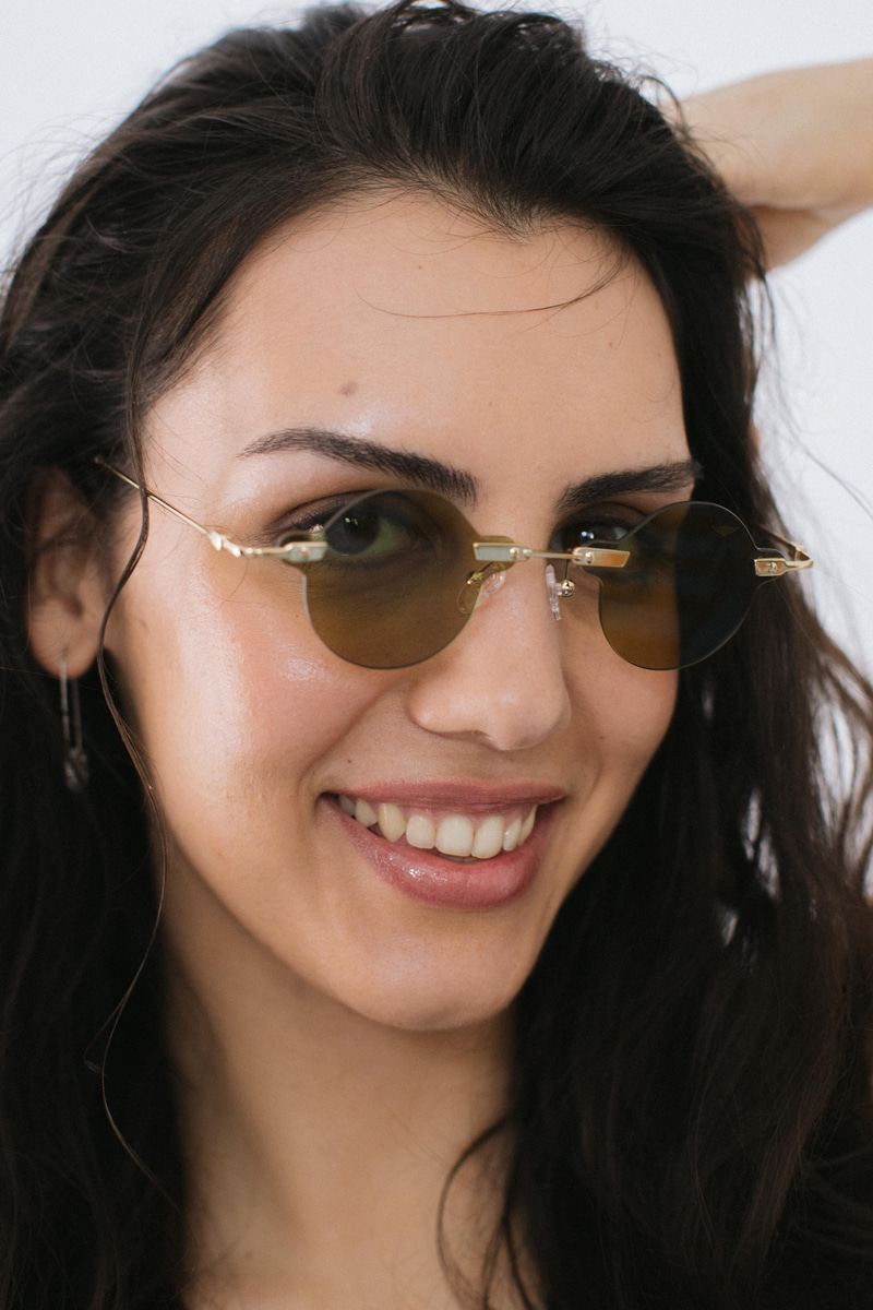 Ylwa Gold Green Güneş Gözlüğü