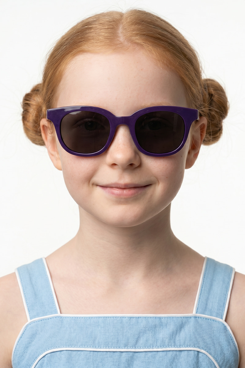 Yupi Dark Purple Black Kız Çocuk Güneş Gözlüğü