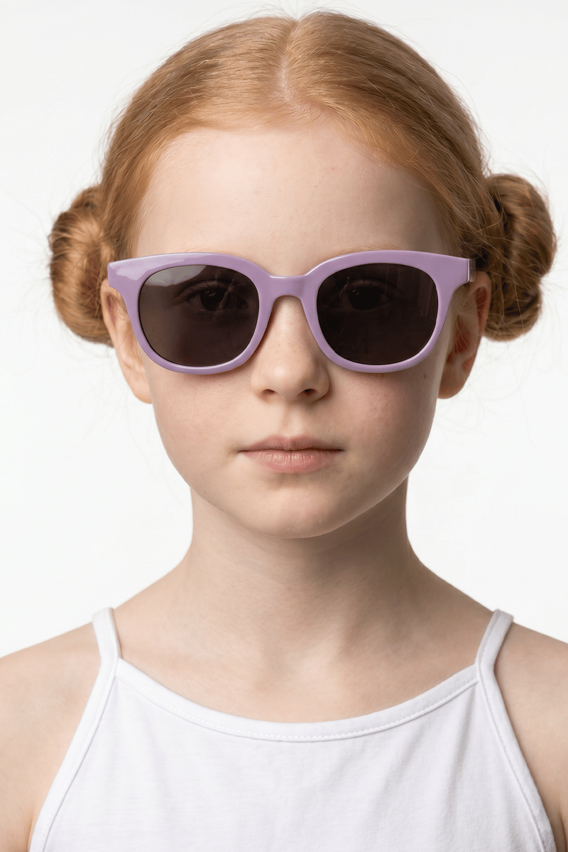 Yupi Light Purple Black Kız Çocuk Güneş Gözlüğü