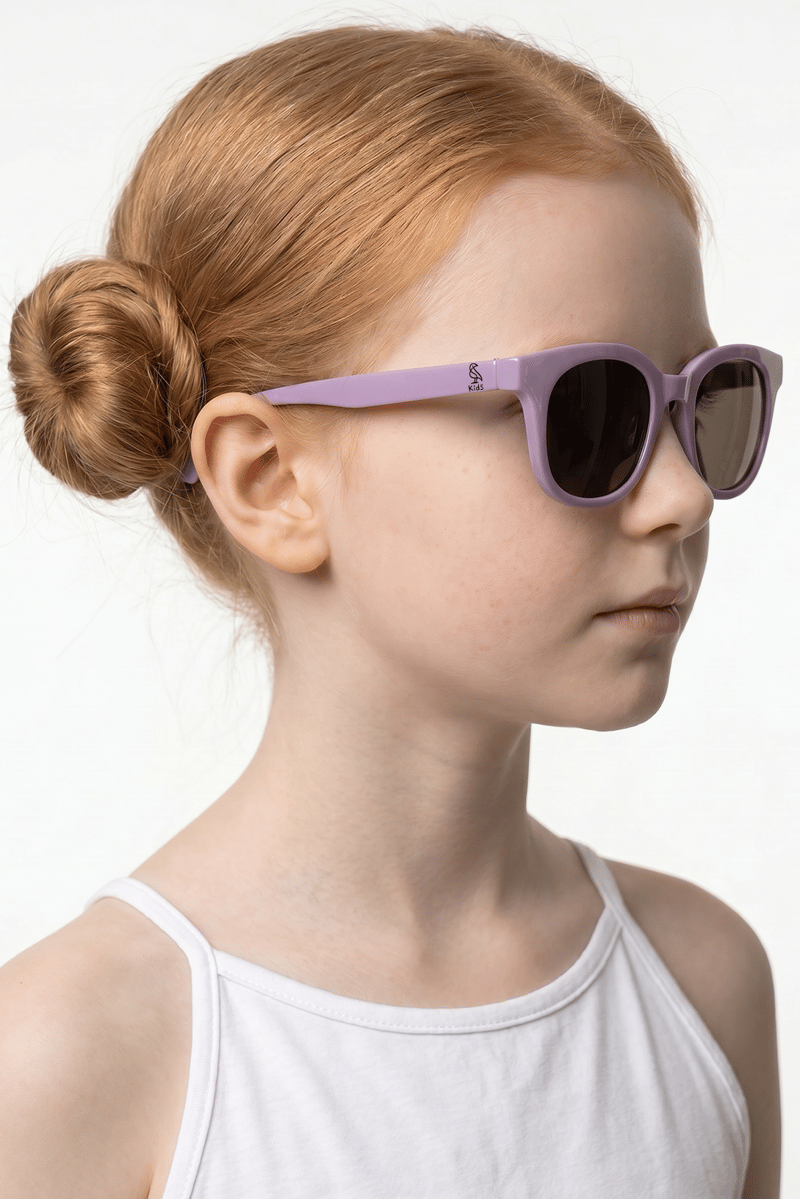 Yupi Light Purple Black Kız Çocuk Güneş Gözlüğü