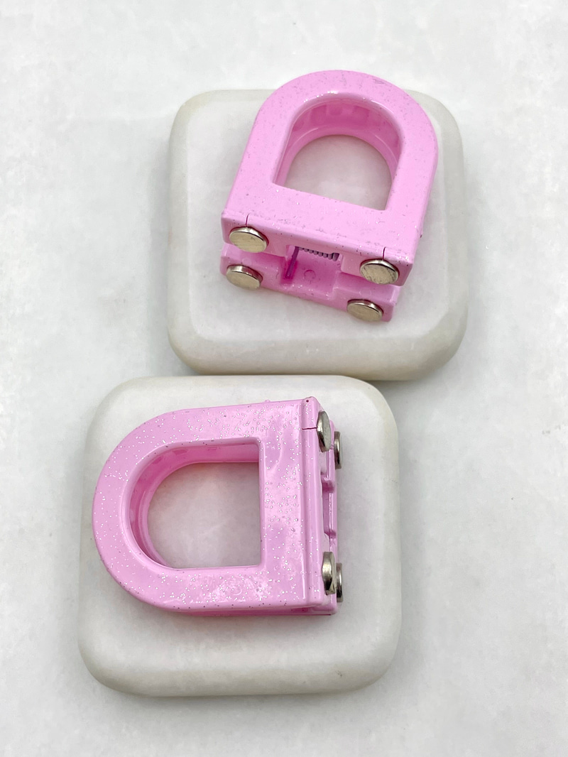 Simli Magnet Lock Toka Pembe