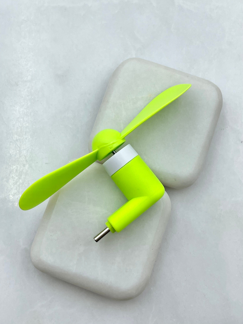 Mini Fan Type-C Yeşil