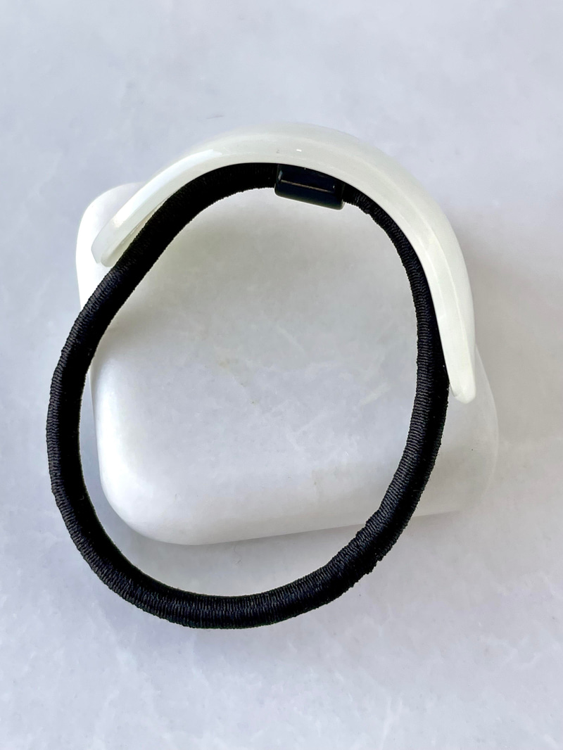 Kemik Oval Lastik Toka Ekru