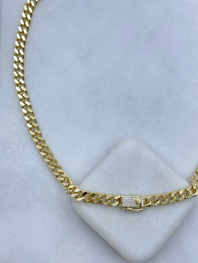 Altın Kaplama Gurmet Kolye Gold