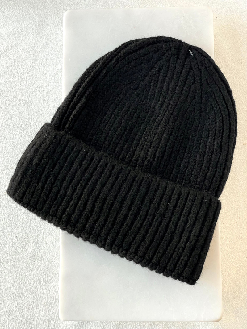 Örgü Model Bere Siyah
