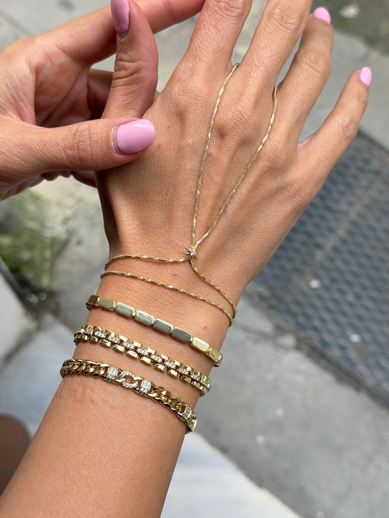 Kuzey Yıldızı Model Sarmal Zincir Şahmeran Gold