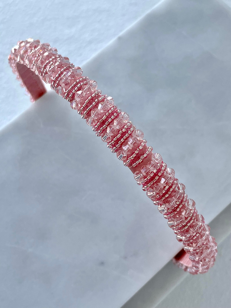Kristal Taşlı Taç Pembe
