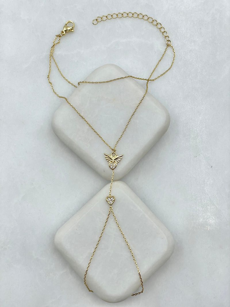 Kalpli Kanat Model Şahmeran Gold