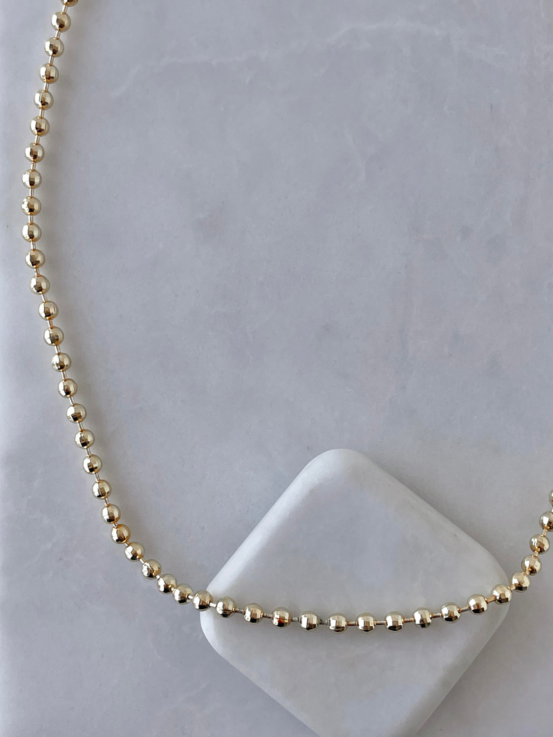 Altın Kaplama Dizi Disko Topu Kolye