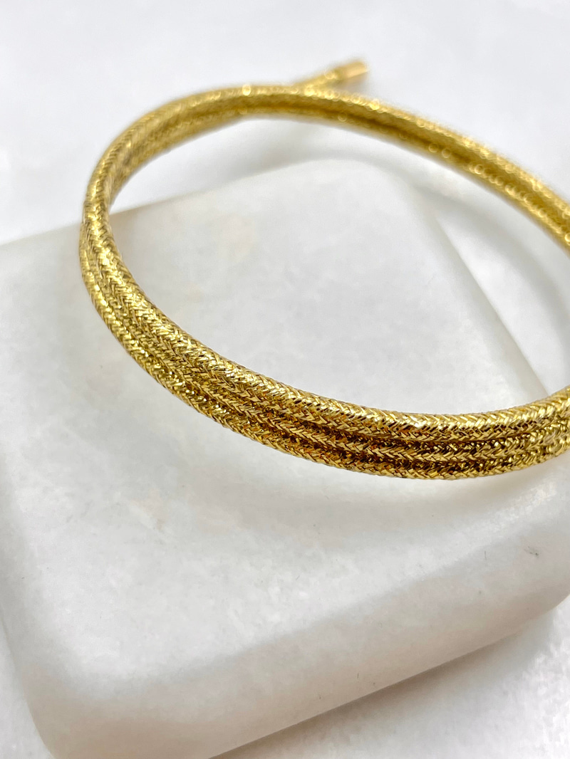 Mıknatıslı Kolye Bileklik Halhal Gold