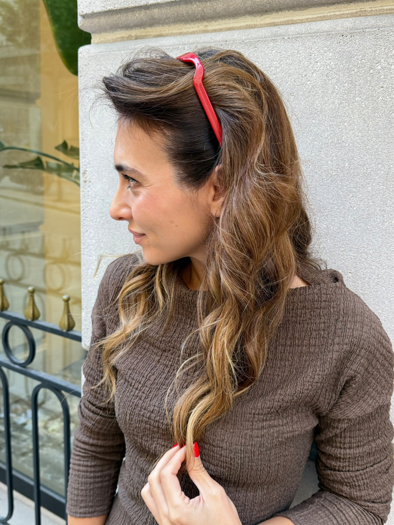 Gözlük Model Taç Kırmızı