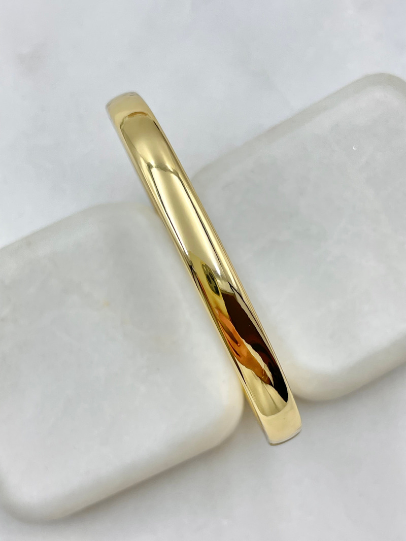 Özel Seri Bombe Kesim Kelepçe Orta Boy Gold