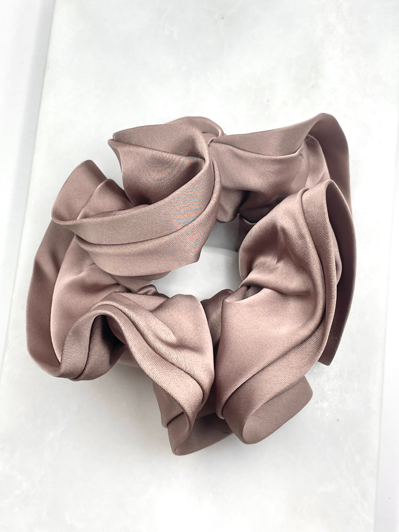 Saten Scrunchie Toka Vizon