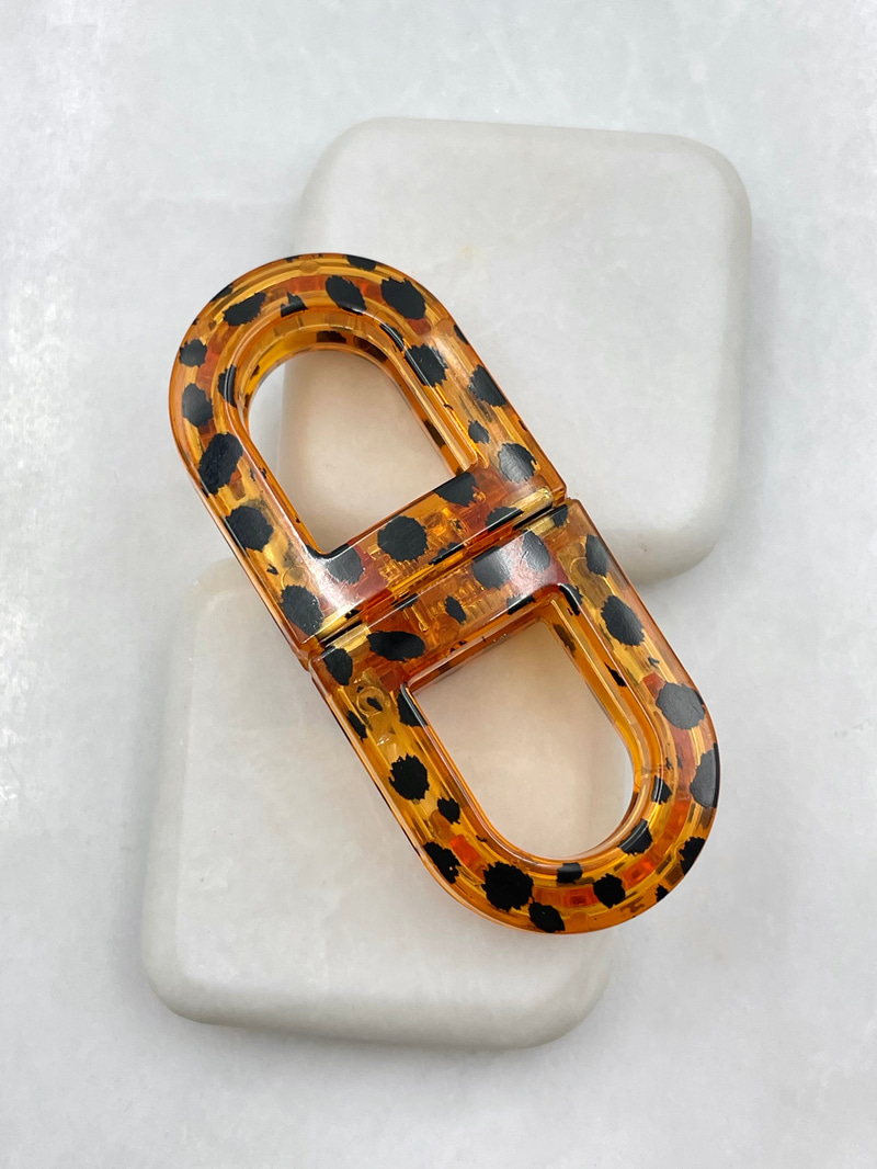 Yarım Daire Magnet Lock Toka Leopar