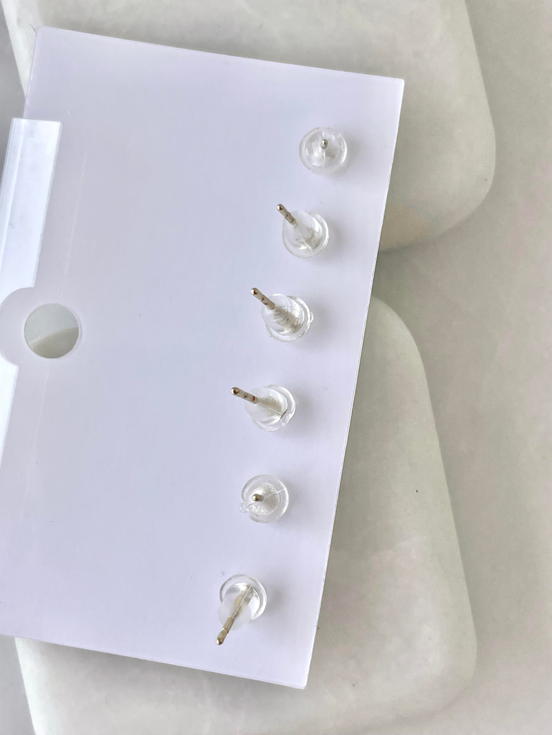 Altın Kaplama Altılı Kiraz ve Fiyonk Model Küpe