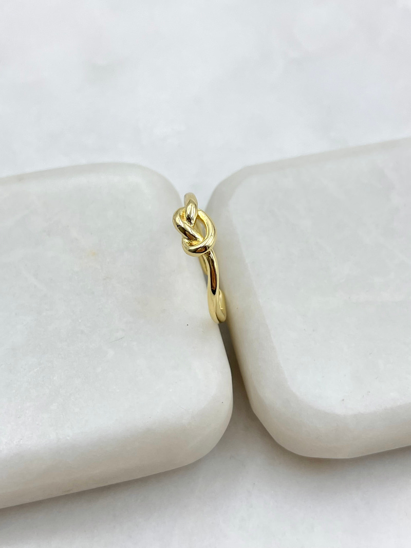 Düğüm Model Yüzük Gold
