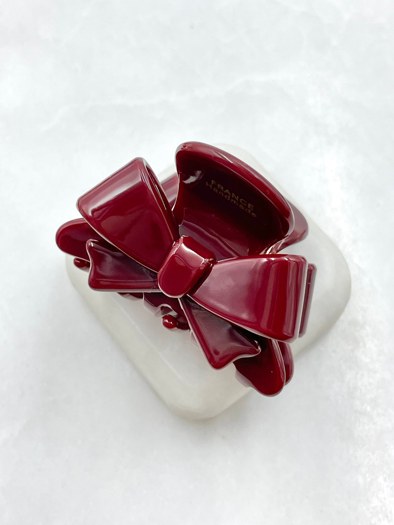 Kurdele Model Kemik Mandal Toka Bordo