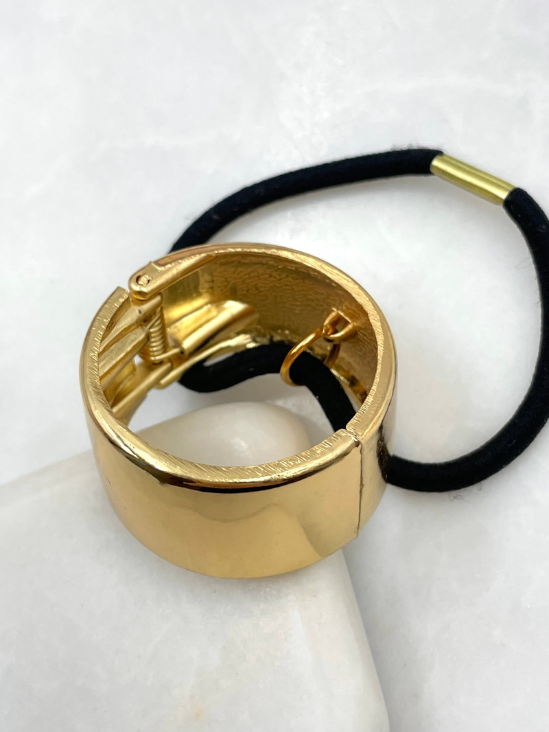 Metal Daire At Kuyruğu Tokası Gold