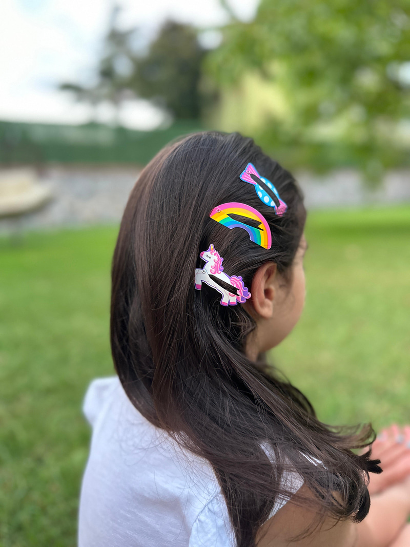 Üçlü Unicorn Çıtçıt Toka