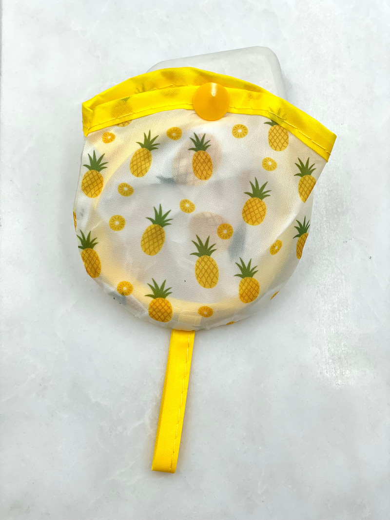 Çantalı Küçük Yelpaze Ananas