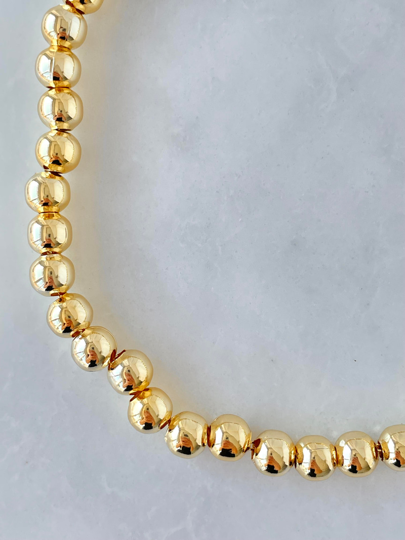 Dizi Top Kolye Gold