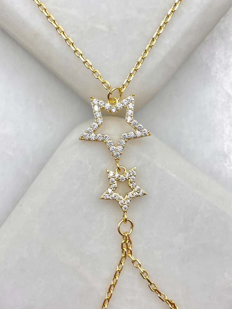 Büyük Küçük Yıldız Model Şahmeran Gold