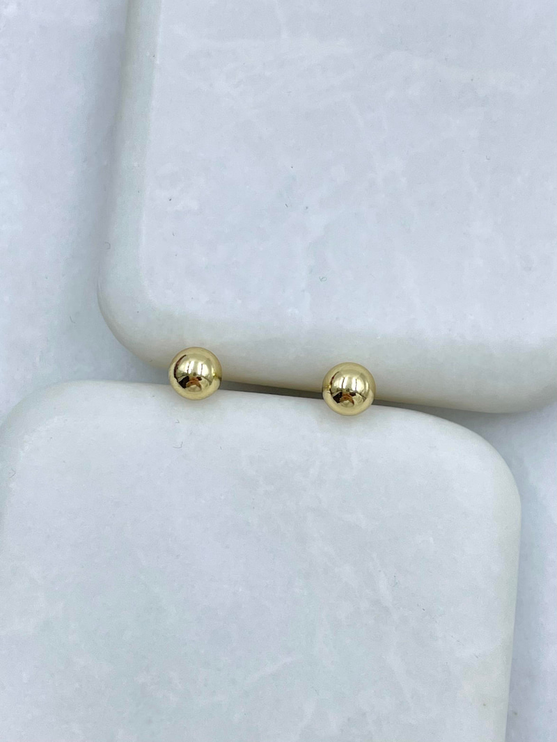 Özel Seri Topçuk Küpe 0,5 mm Gold