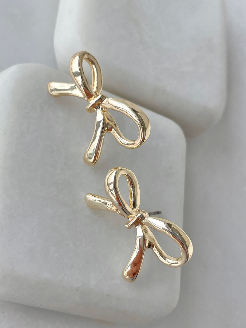 Minik Fiyonk Küpe Gold