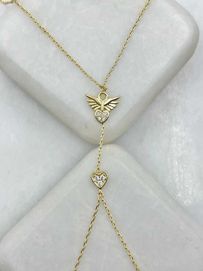 Kalpli Kanat Model Şahmeran Gold