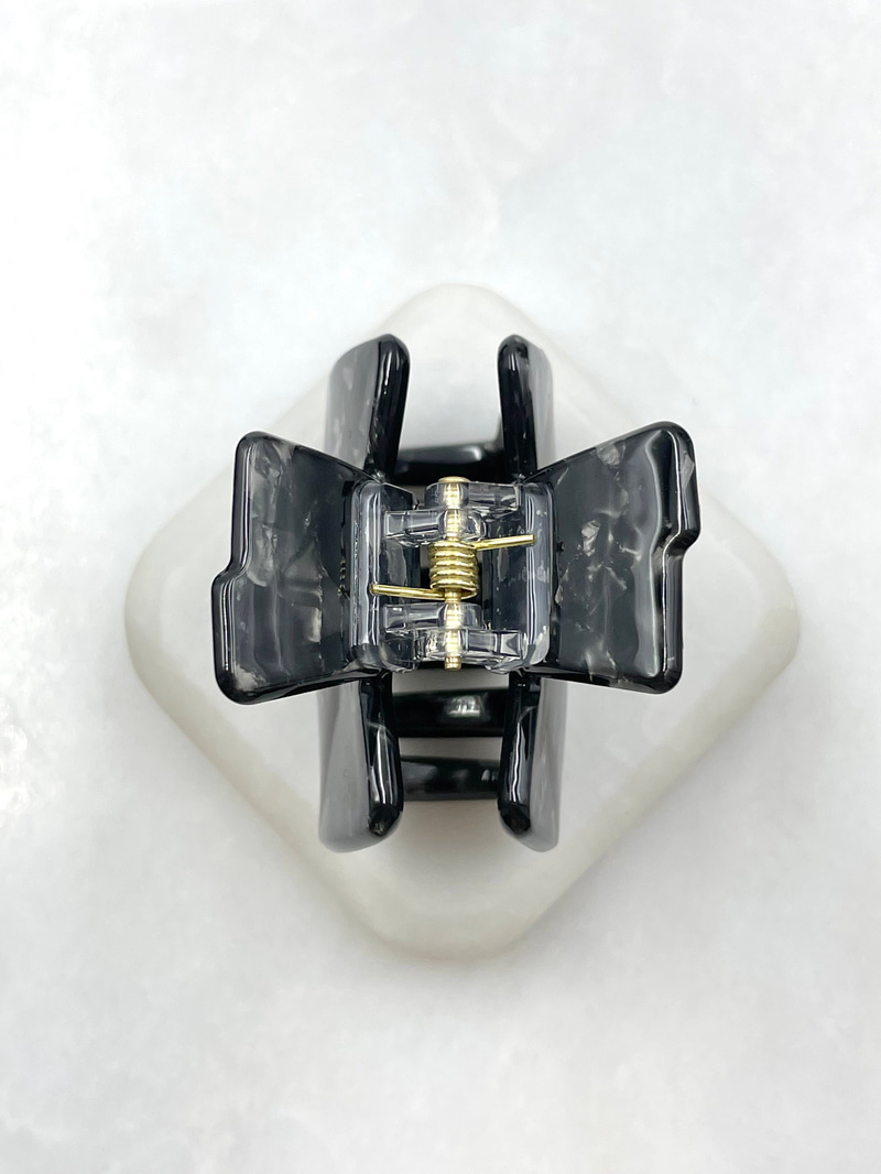 Fiyonk Model Kemik Mandal Toka Siyah