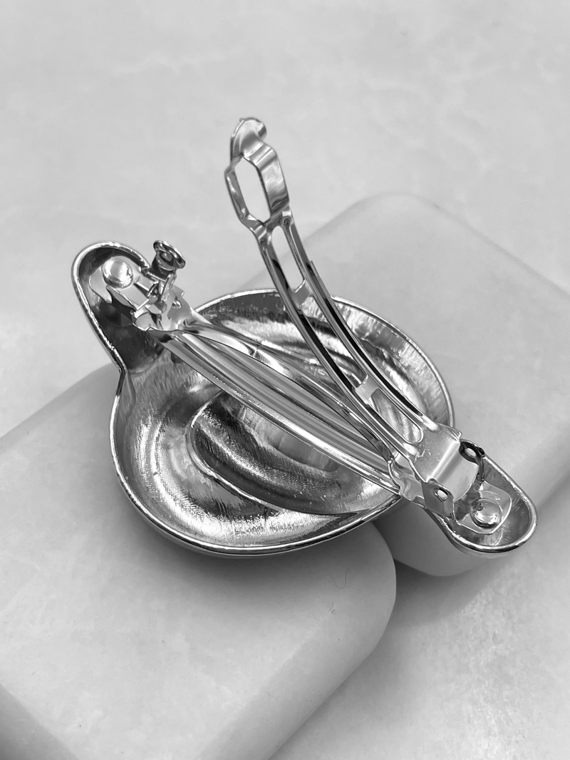 Metal Düğüm Model Otomatik Toka Gümüş