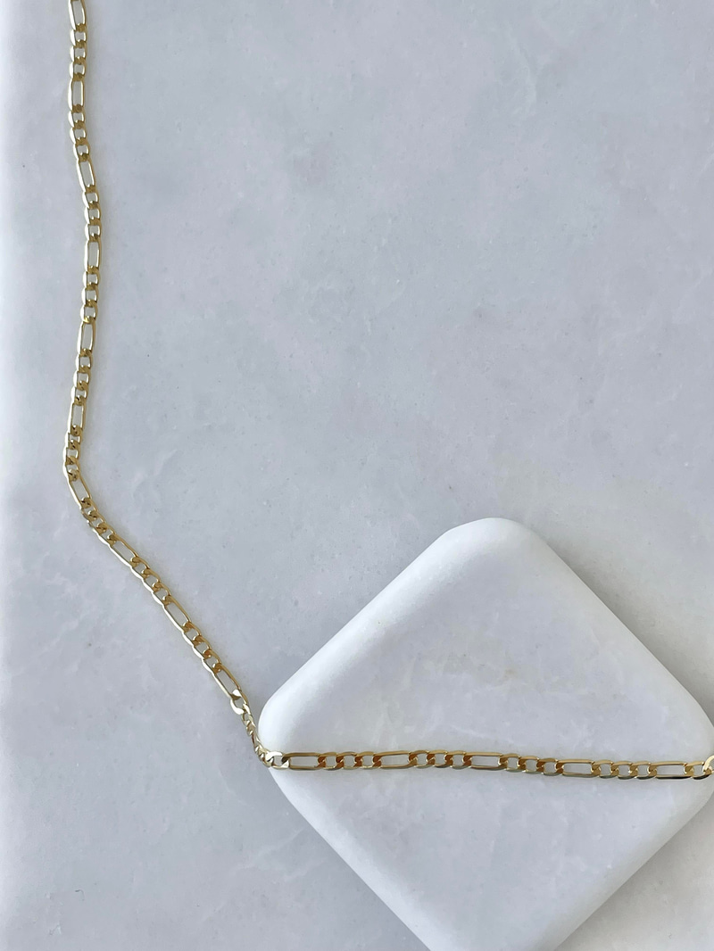 Altın Kaplama Basic Zincir Model Kolye Gold