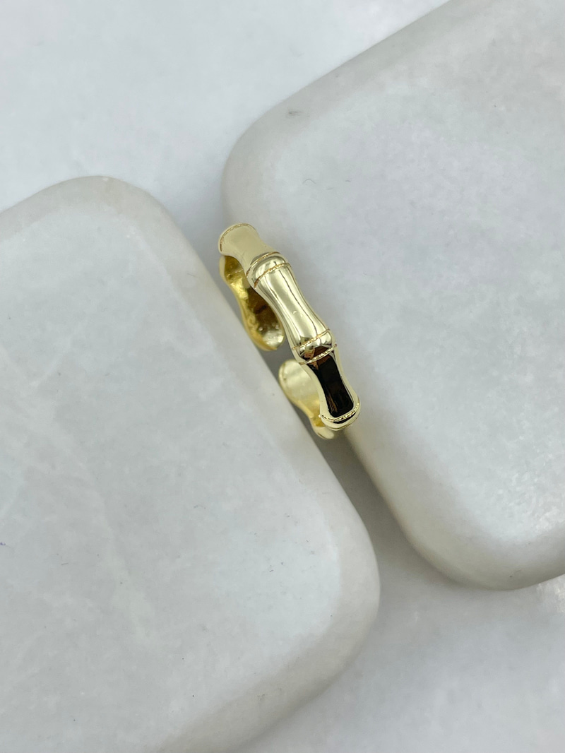 Bombe Kemik Model Yüzük Gold