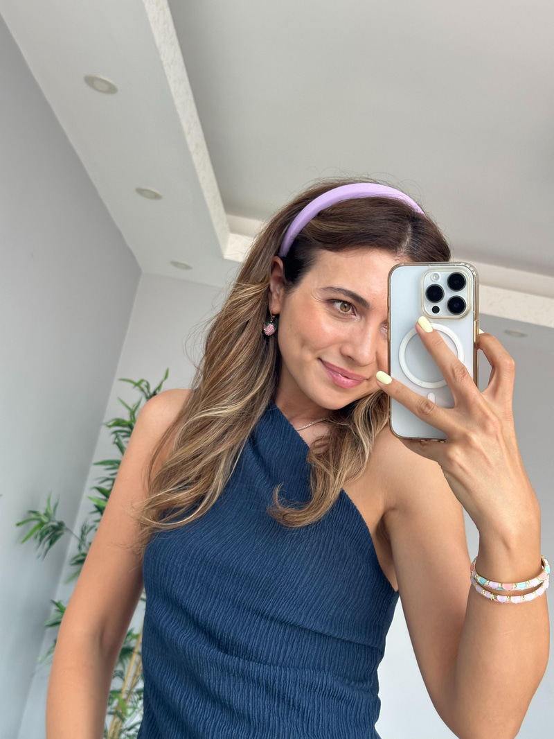 Süngerli Yumuşak Taç Lila
