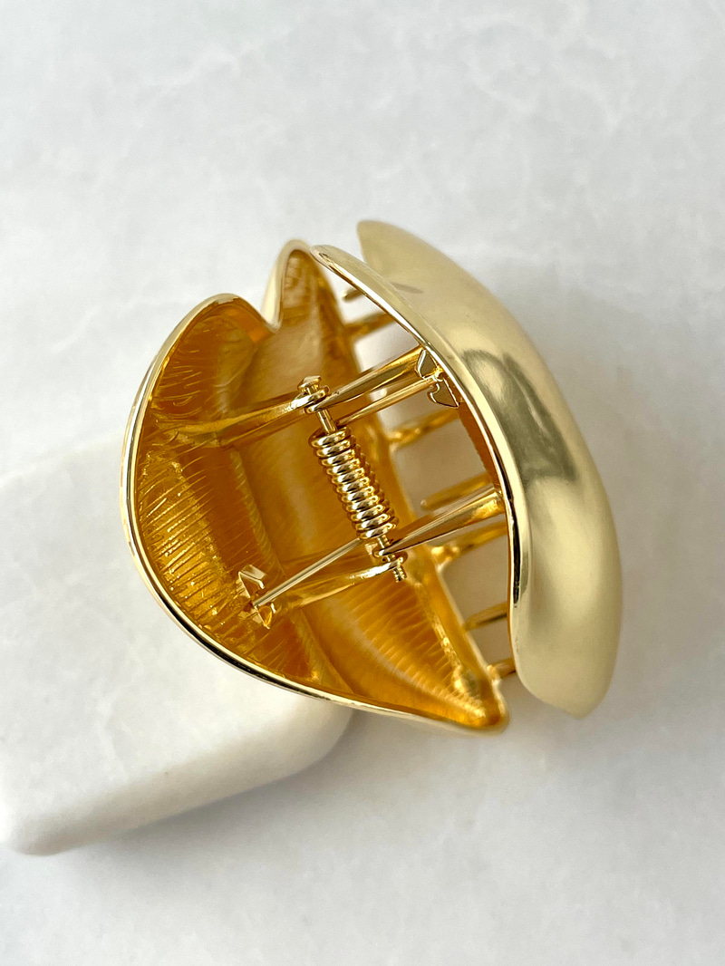 Bombeli Kalp Parlak Mandal Toka Gold