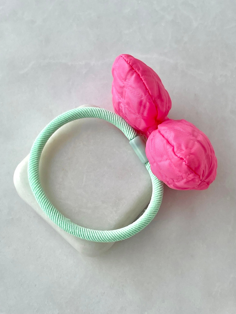Pofuduk Fiyonk Lastik Toka Pembe