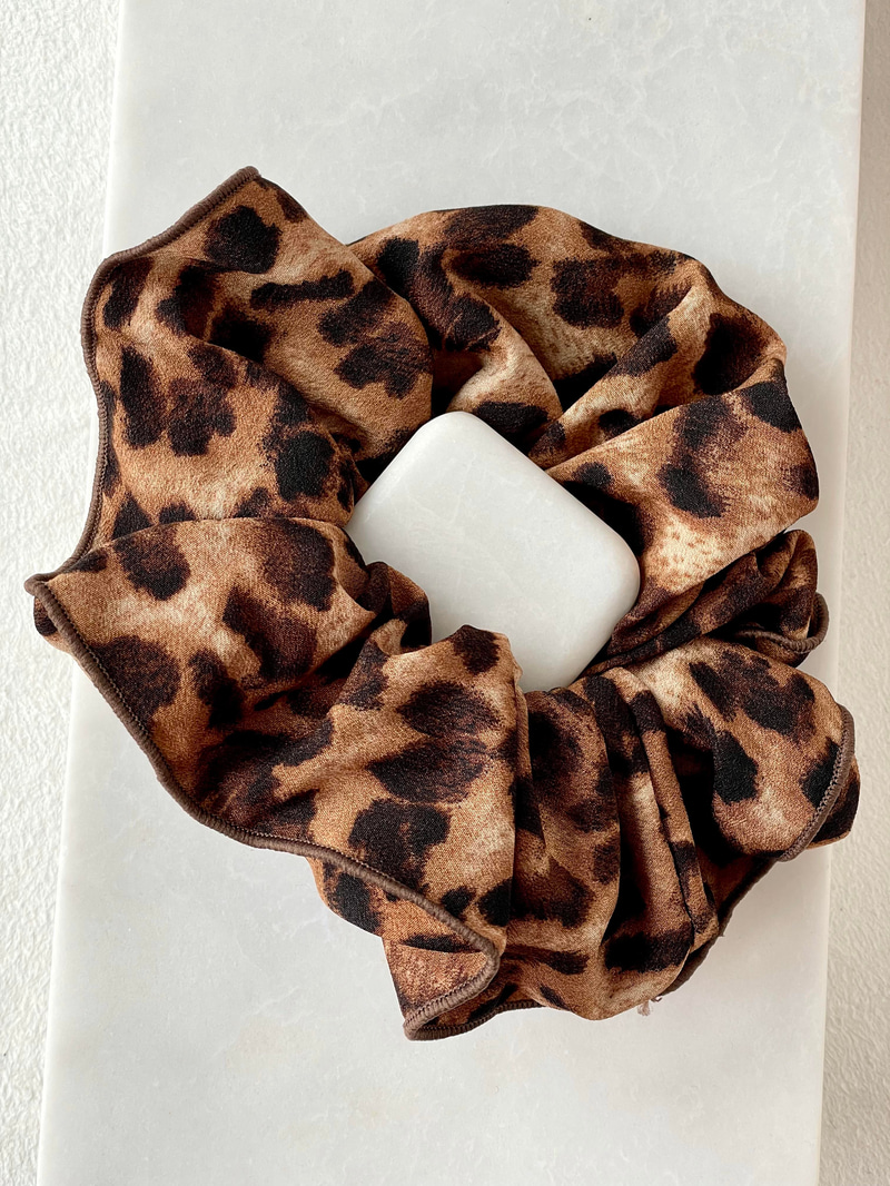 Leopar Scrunchie Toka