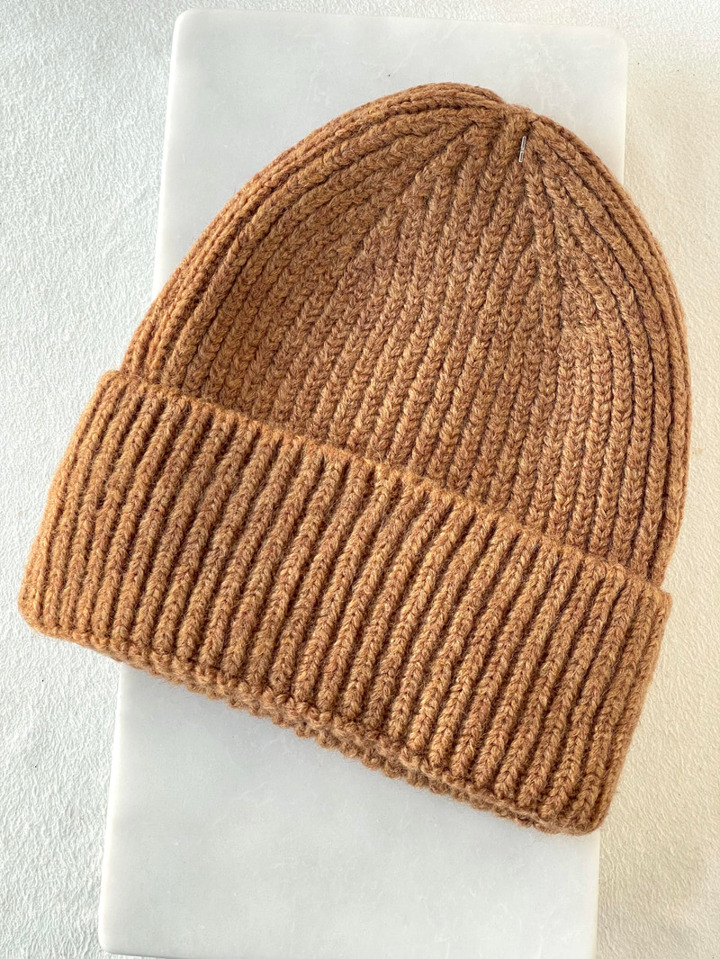 Örgü Model Bere Camel
