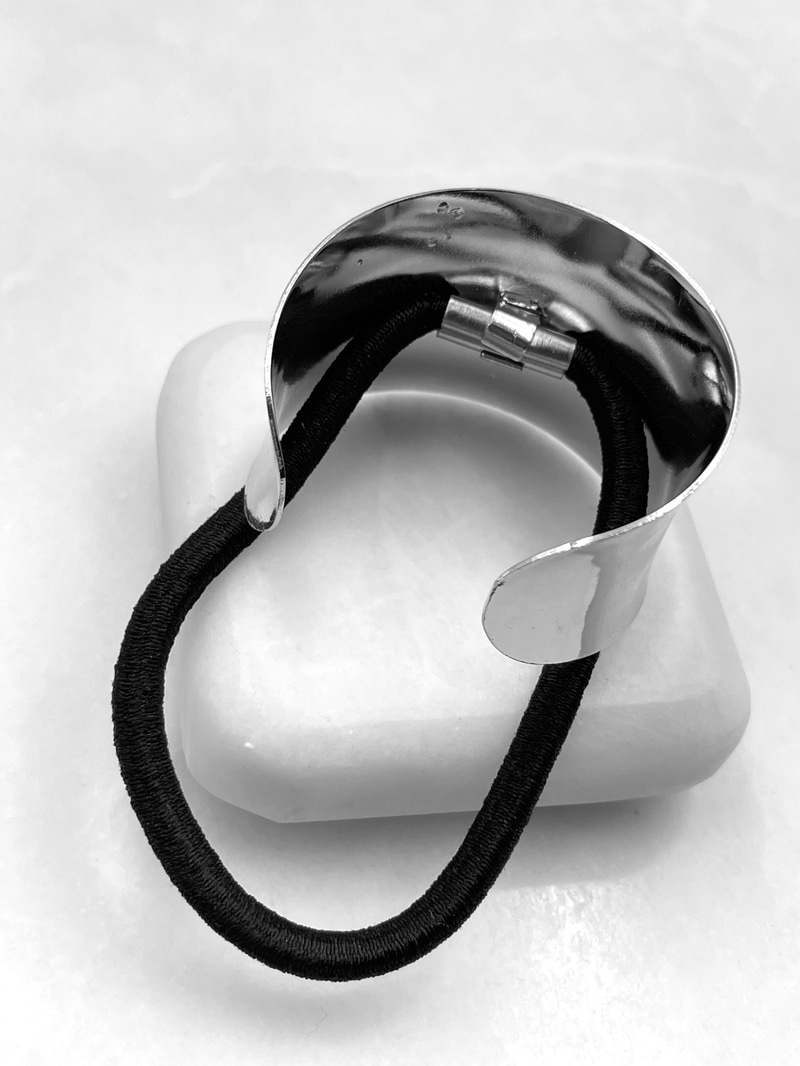 Metal Oval Kesim At Kuyruğu Tokası Gümüş