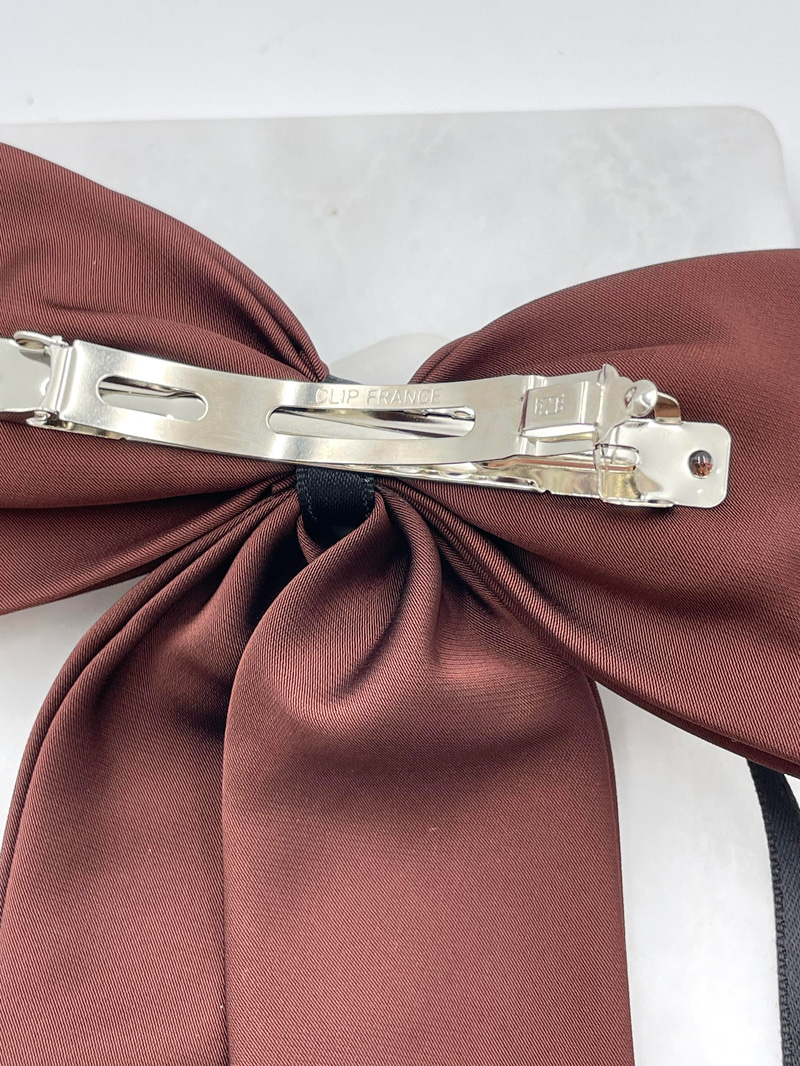 Kristal Taşlı Premium Saten Otomatik Toka Bordo