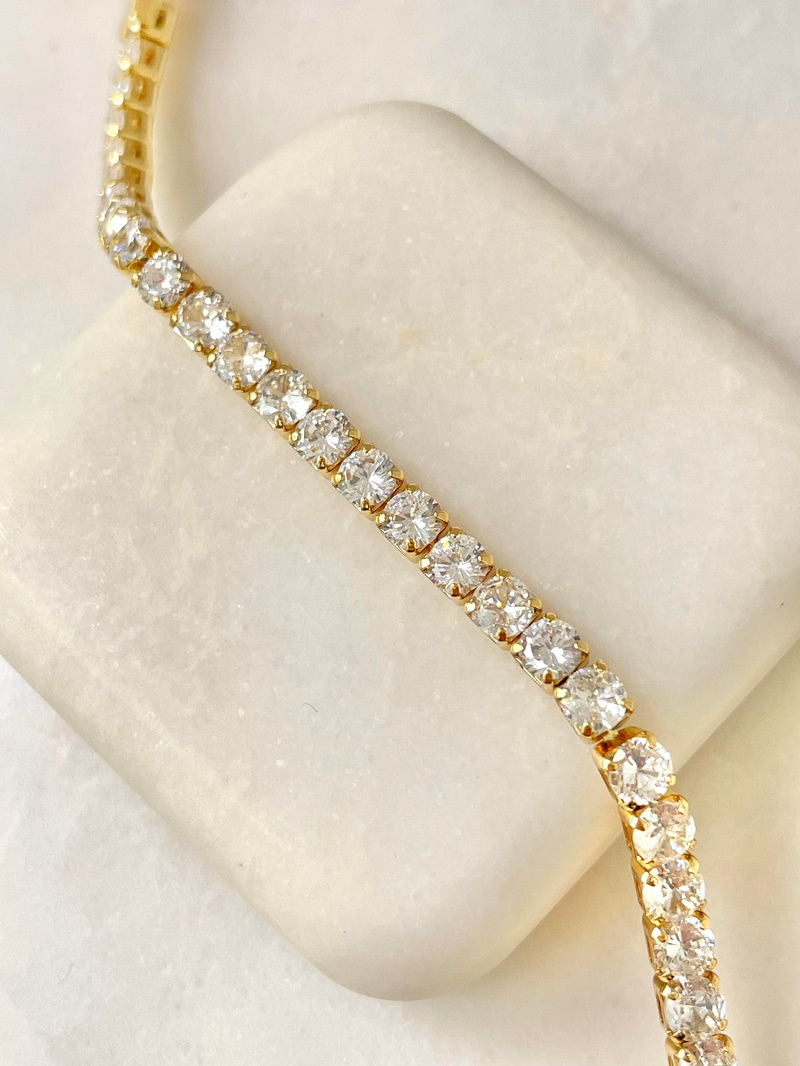 Özel Seri Su Yolu Bileklik Gold