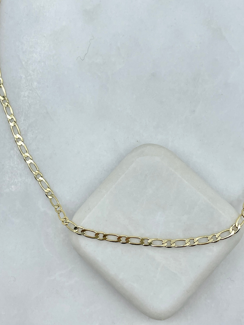 Minimal Klasik Zincir Kolye 60 cm Gold