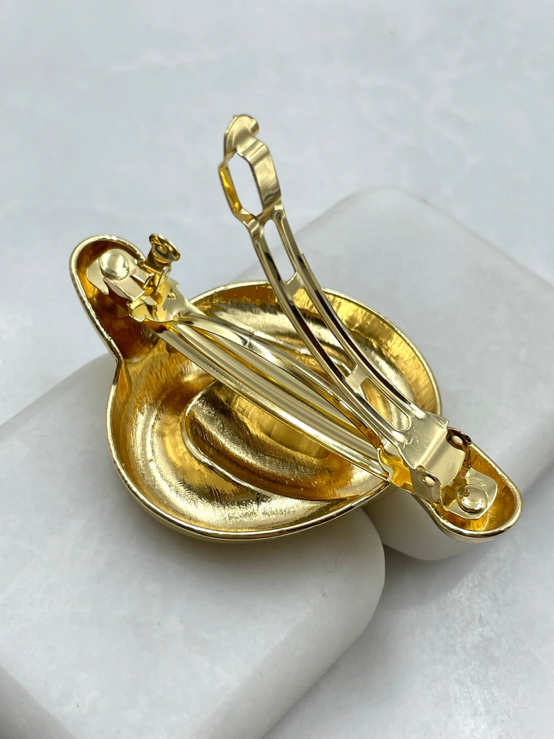 Metal Düğüm Model Otomatik Toka Gold