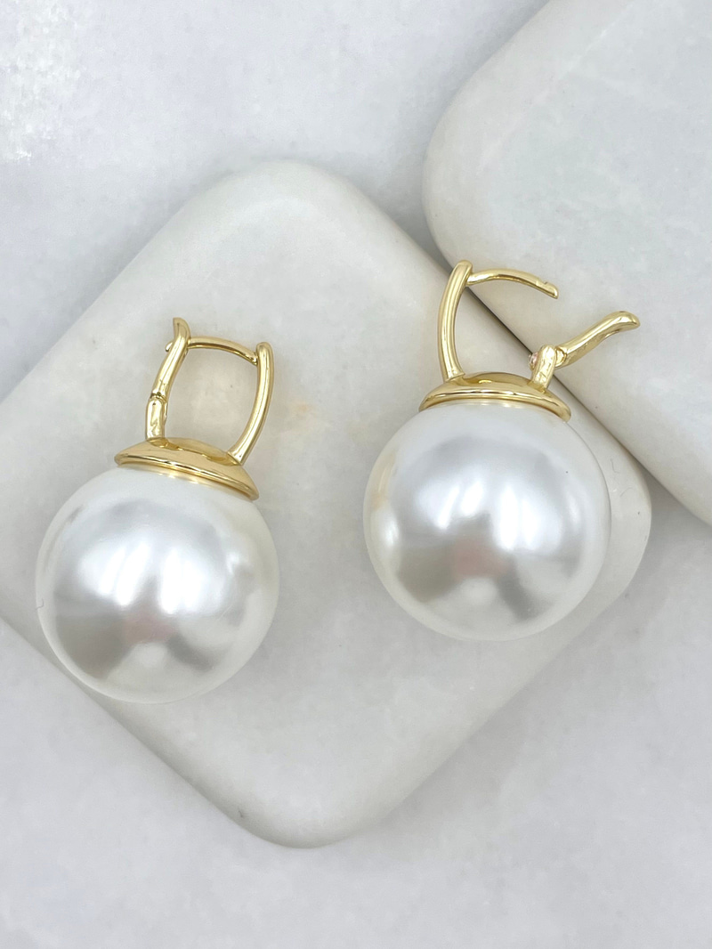 İnci Küpe Gold